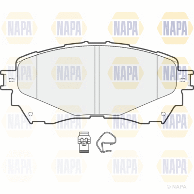 Brake Pad Set, disc brake (PBP7627)