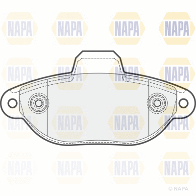 Brake Pad Set, disc brake (PBP7092)