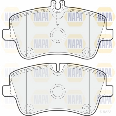 Brake Pad Set, disc brake (NBP1249)