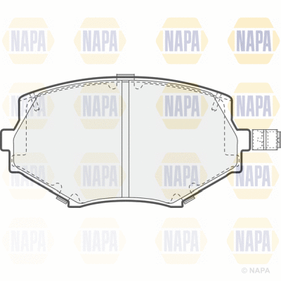 Brake Pad Set, disc brake (PBP7416)