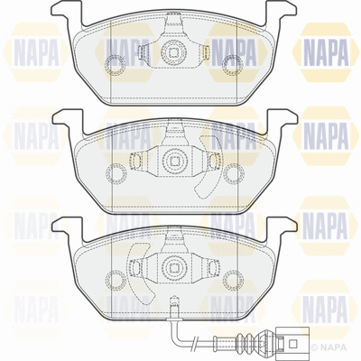 Brake Pad Set, disc brake (PBP7557)