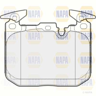 Brake Pad Set, disc brake (PBP7323)