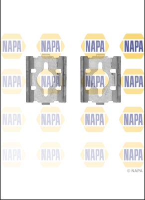 Accessory Kit, disc brake pad (NFK1395)