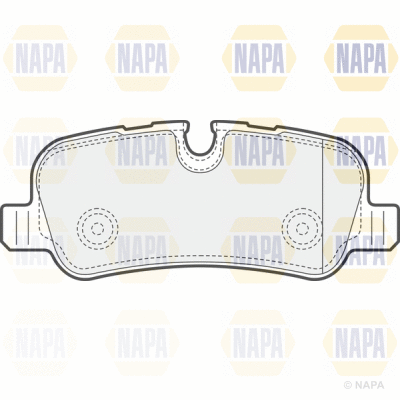 Brake Pad Set, disc brake (PBP7642)