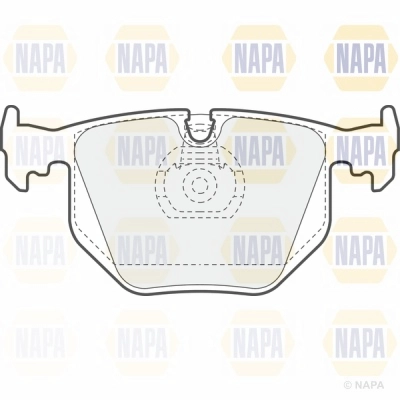 Brake Pad Set, disc brake (NBP1689)
