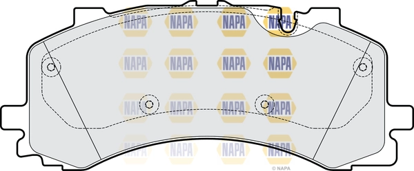 Brake Pad Set, disc brake (NBP1905)
