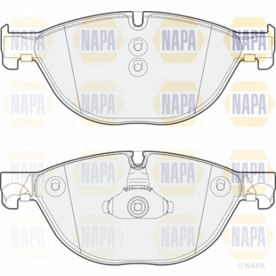 Brake Pad Set, disc brake (NBP1124)