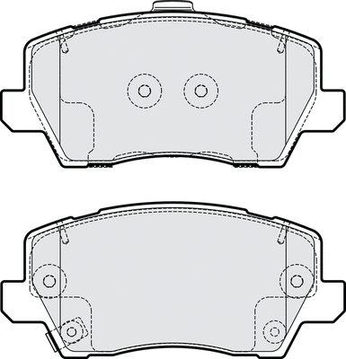 Brake Pad Set, disc brake (PBP7834)