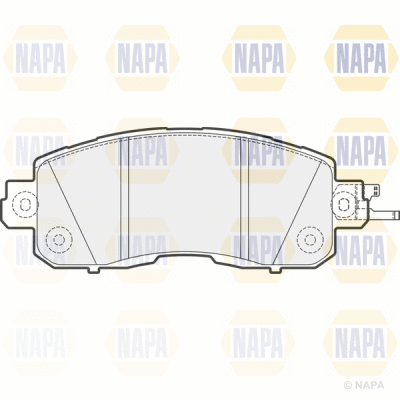 Brake Pad Set, disc brake (PBP7612)