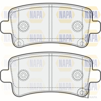 Brake Pad Set, disc brake (PBP7137)