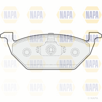 Brake Pad Set, disc brake (PBP7405)