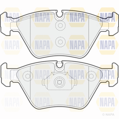 Brake Pad Set, disc brake (PBP7322)