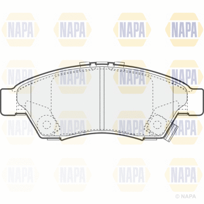 Brake Pad Set, disc brake (PBP7523)