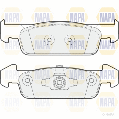 Brake Pad Set, disc brake (PBP7451)