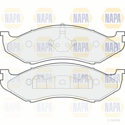 Brake Pad Set, disc brake (PBP7429)