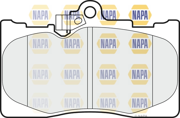 Brake Pad Set, disc brake (NBP1882)