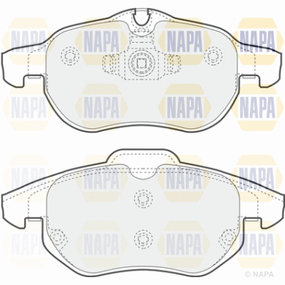 Brake Pad Set, disc brake (PBP7185)