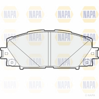 Brake Pad Set, disc brake (NBP1594)