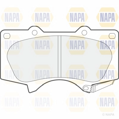 Brake Pad Set, disc brake (NBP1248)