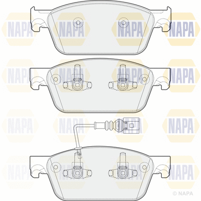 Brake Pad Set, disc brake (PBP7572)