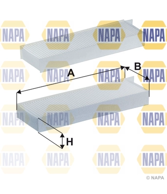 Filter, cabin air (NFC4290)