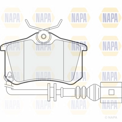 Brake Pad Set, disc brake (NBP1202)