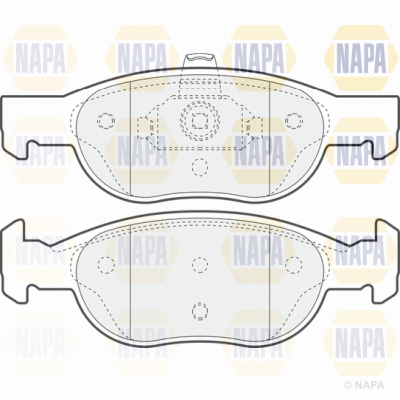 Brake Pad Set, disc brake (PBP7173)