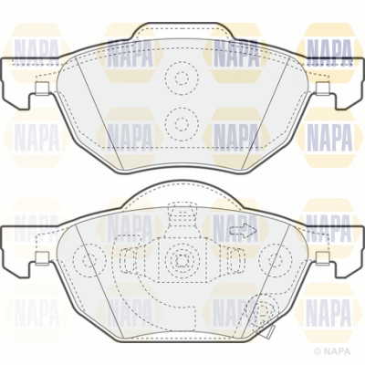 Brake Pad Set, disc brake (PBP7497)