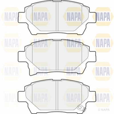 Brake Pad Set, disc brake (NBP1761)