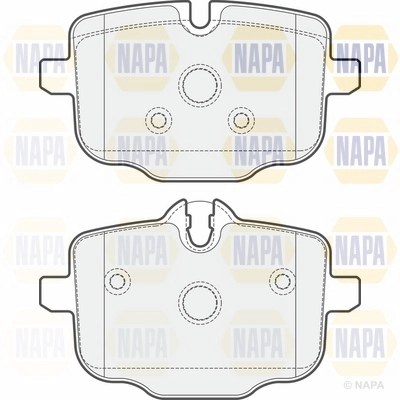 Brake Pad Set, disc brake (NBP1517)