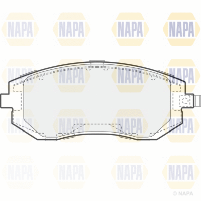 Brake Pad Set, disc brake (PBP7421)