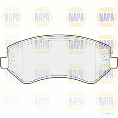 Brake Pad Set, disc brake (PBP7382)
