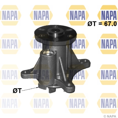 Water Pump, engine cooling (NWP1151)