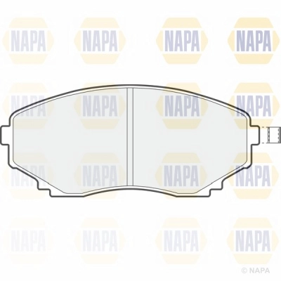 Brake Pad Set, disc brake (NBP1718)