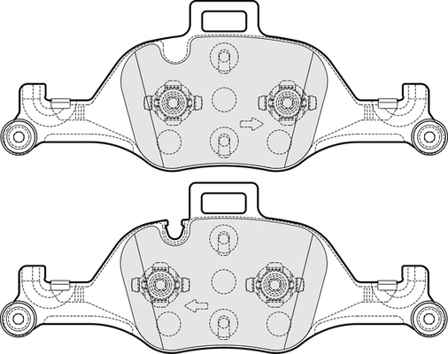 Brake Pad Set, disc brake (PBP7981)