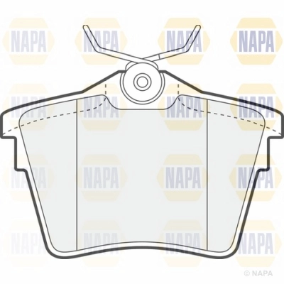 Brake Pad Set, disc brake (NBP1144)