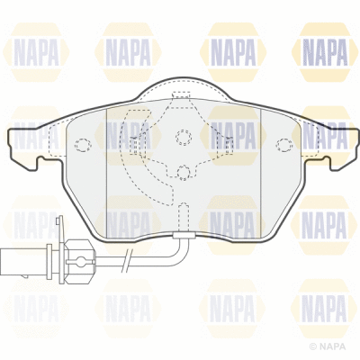 Brake Pad Set, disc brake (PBP7508)