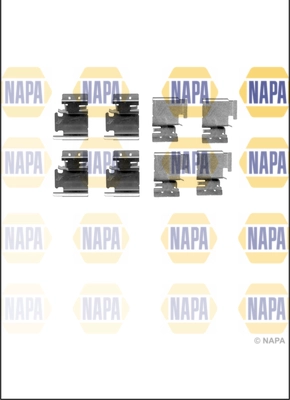 Accessory Kit, disc brake pad (NFK1003)