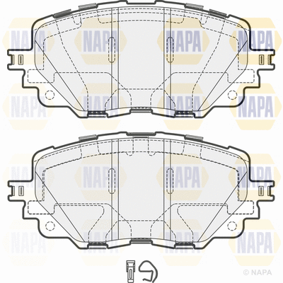 Brake Pad Set, disc brake (PBP7701)
