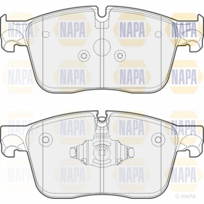 Brake Pad Set, disc brake (NBP1630)