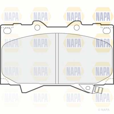 Brake Pad Set, disc brake (PBP7239)