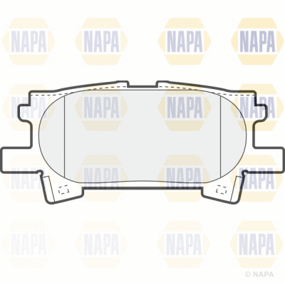 Brake Pad Set, disc brake (PBP7253)