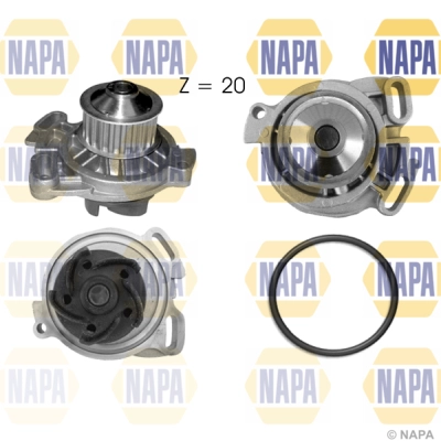 Water Pump, engine cooling (NWP1007)