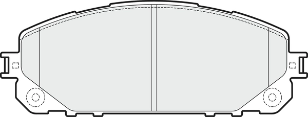 Brake Pad Set, disc brake (PBP7988)