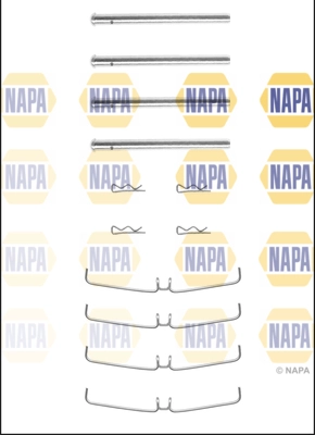 Accessory Kit, disc brake pad (NFK1299)