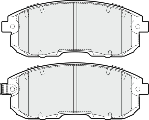 Brake Pad Set, disc brake (PBP7956)