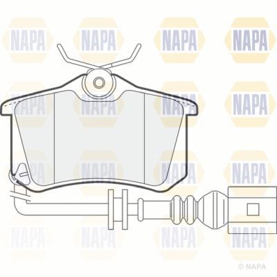 Brake Pad Set, disc brake (PBP7414)