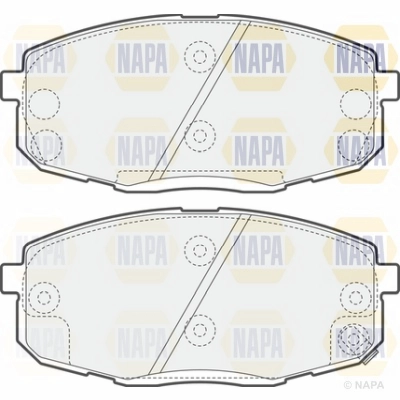 Brake Pad Set, disc brake (NBP1403)