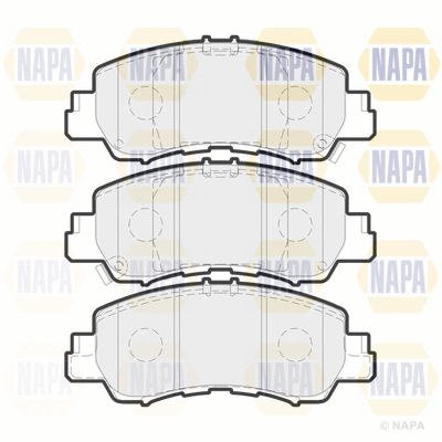 Brake Pad Set, disc brake (PBP7768)