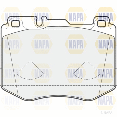 Brake Pad Set, disc brake (PBP7109)